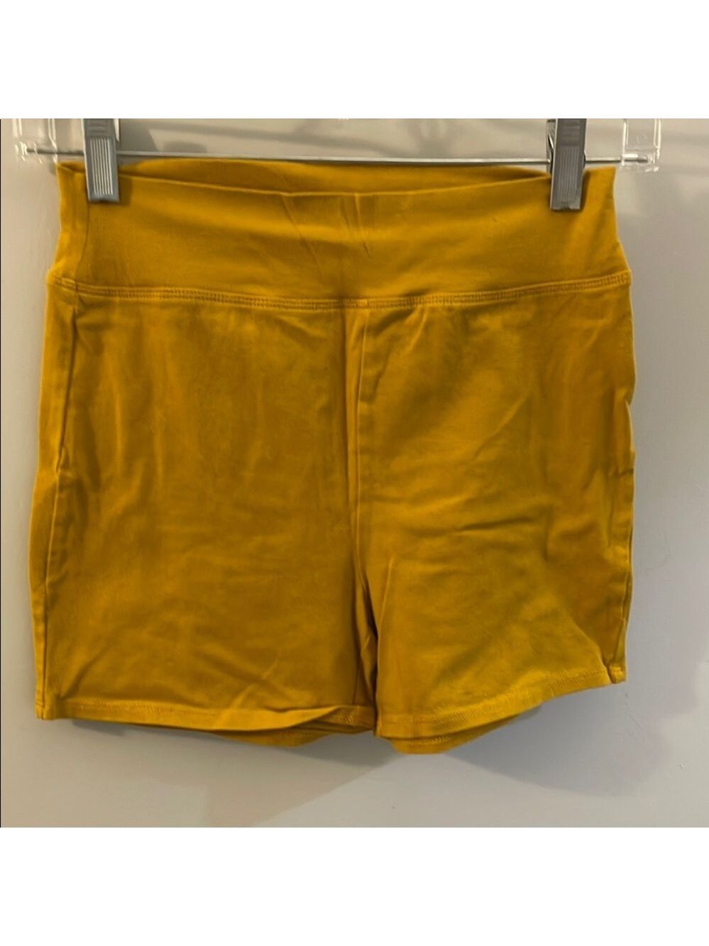 Zenana Premium Women’s Mustard Bike Shorts